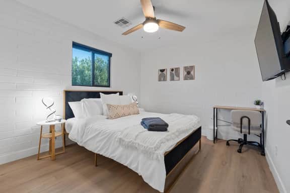 Biltmore 2BR Bungalow #4 | Desk, Parking, Patio