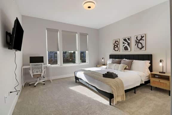 River Views 2BR Haven | Pool, Gym, Pickleball