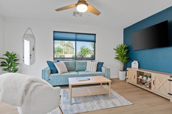 Biltmore 2BR Bungalow #4 | Desk, Parking, Patio
